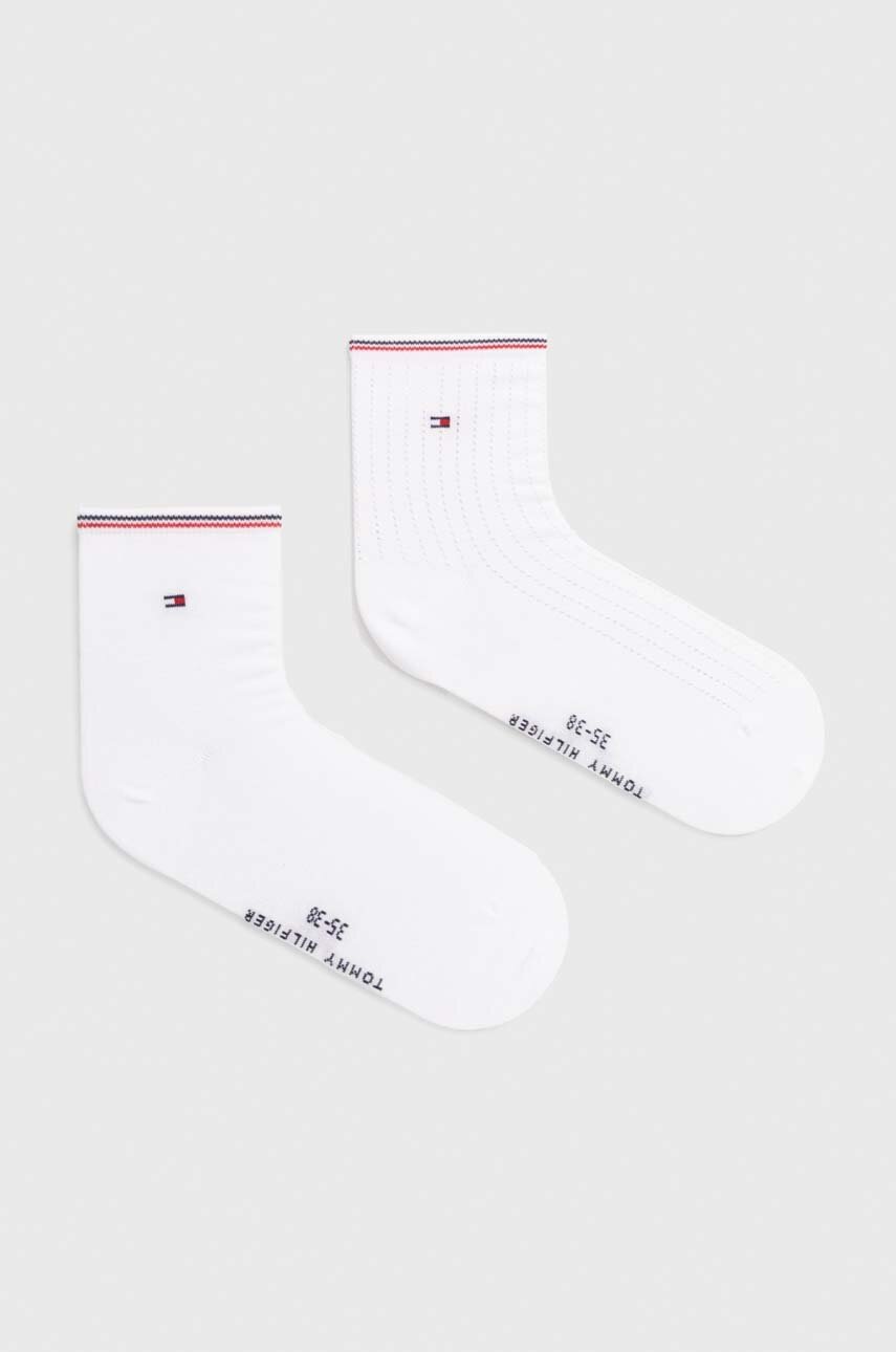 

Чорапи Tommy Hilfiger (2 броя) в бяло 701227442, Бял