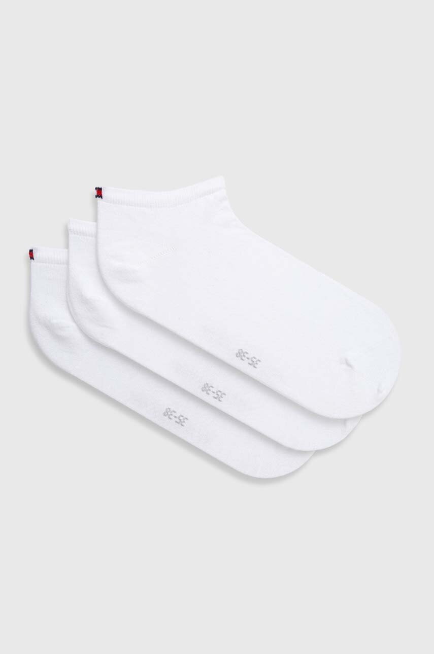

Чорапи Tommy Hilfiger (3 чифта) в бяло 701227854, Бял