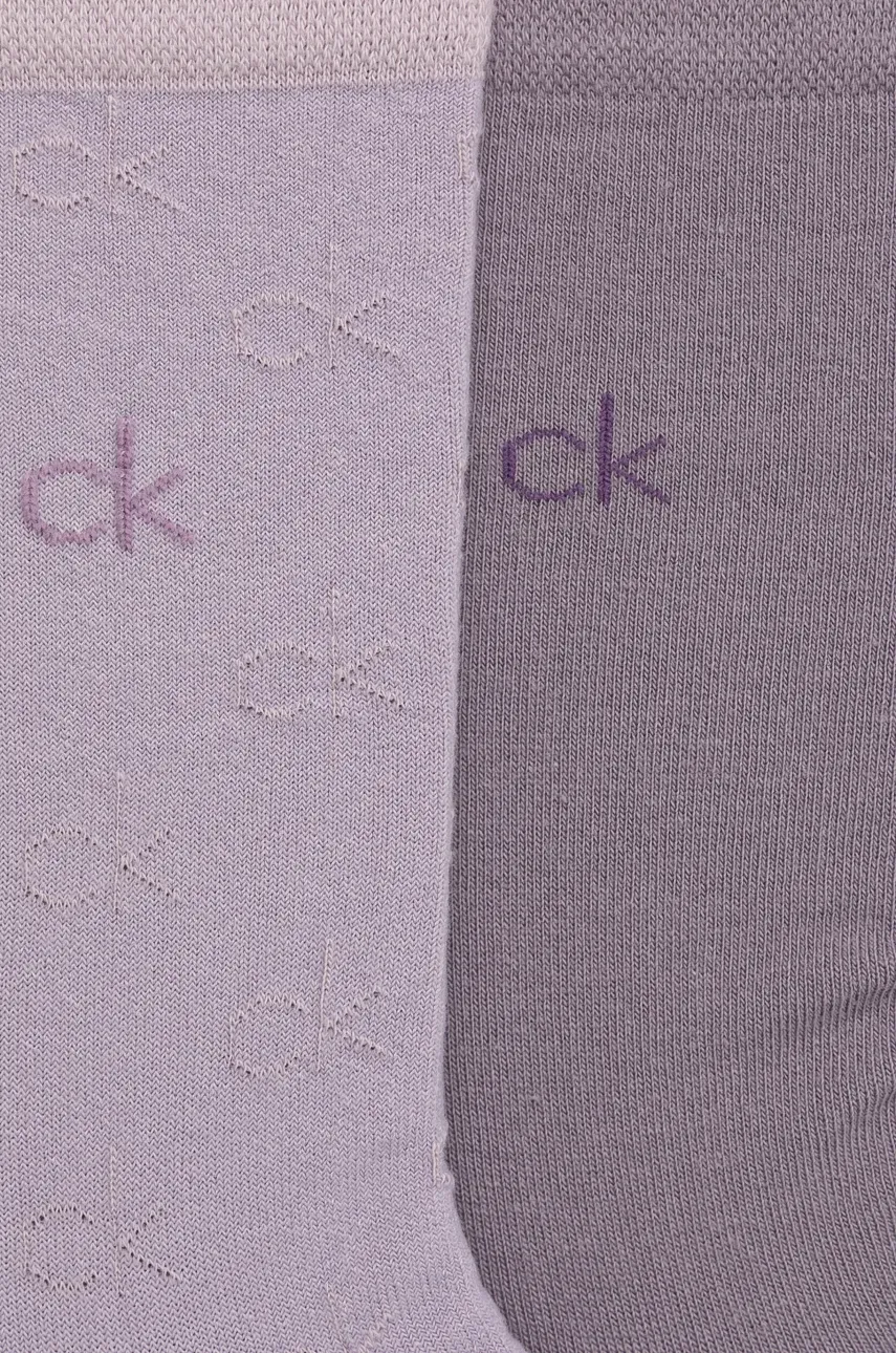 Носки Calvin Klein 4 шт женские цвет фиолетовый 701229441 Носки Calvin Klein 4 шт женские цвет фиолетовый 701229441