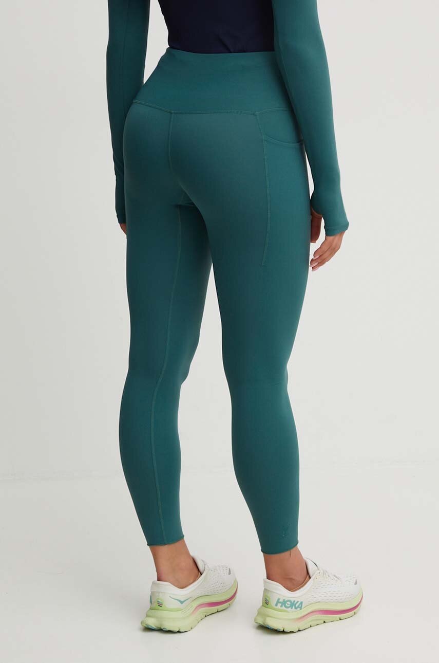 P.E Nation edzős legging Recalibrate zöld, sima, 233G005 termék 2. képe