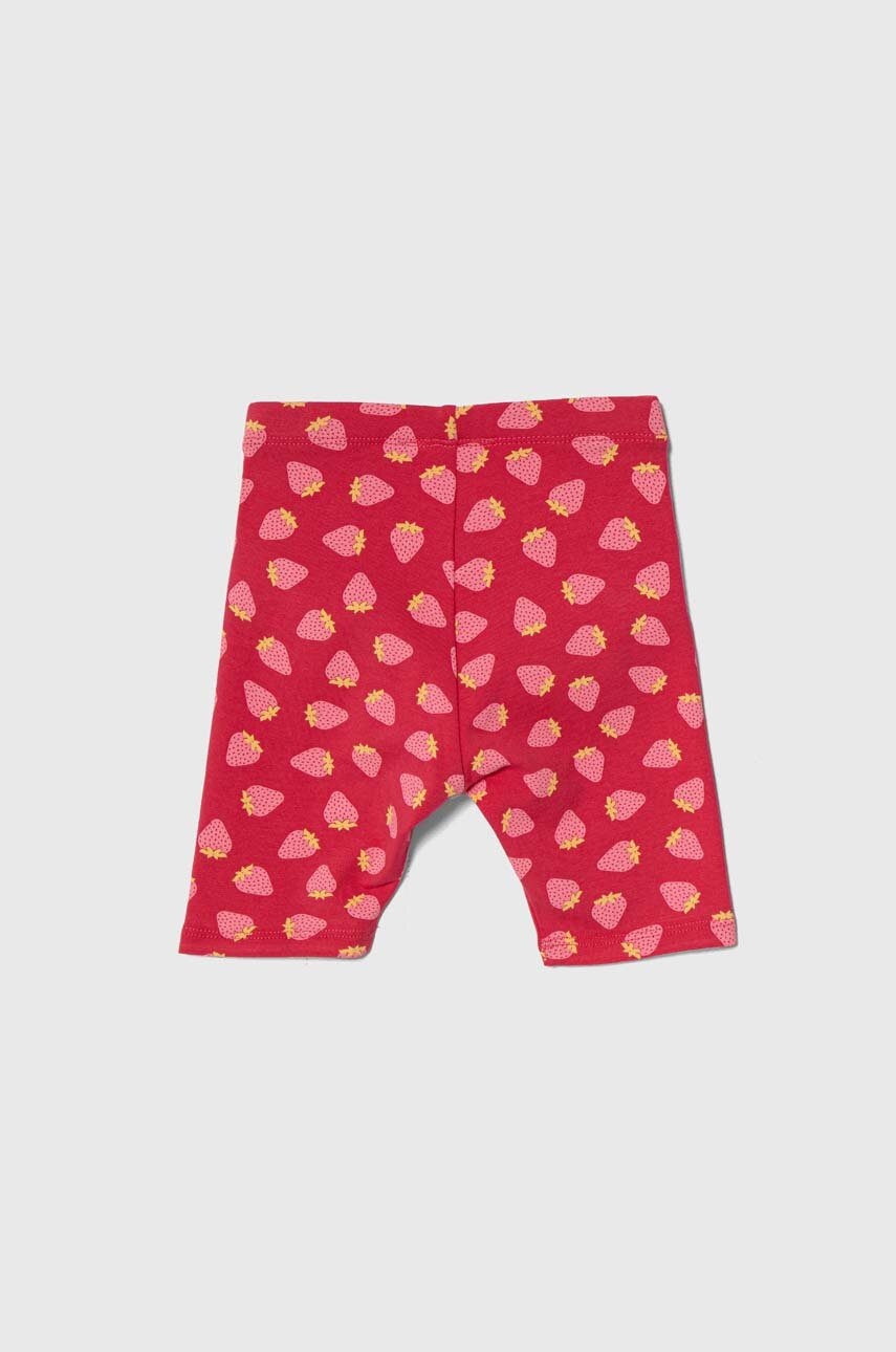 Детские леггинсы United Colors of Benetton цвет розовый с узором