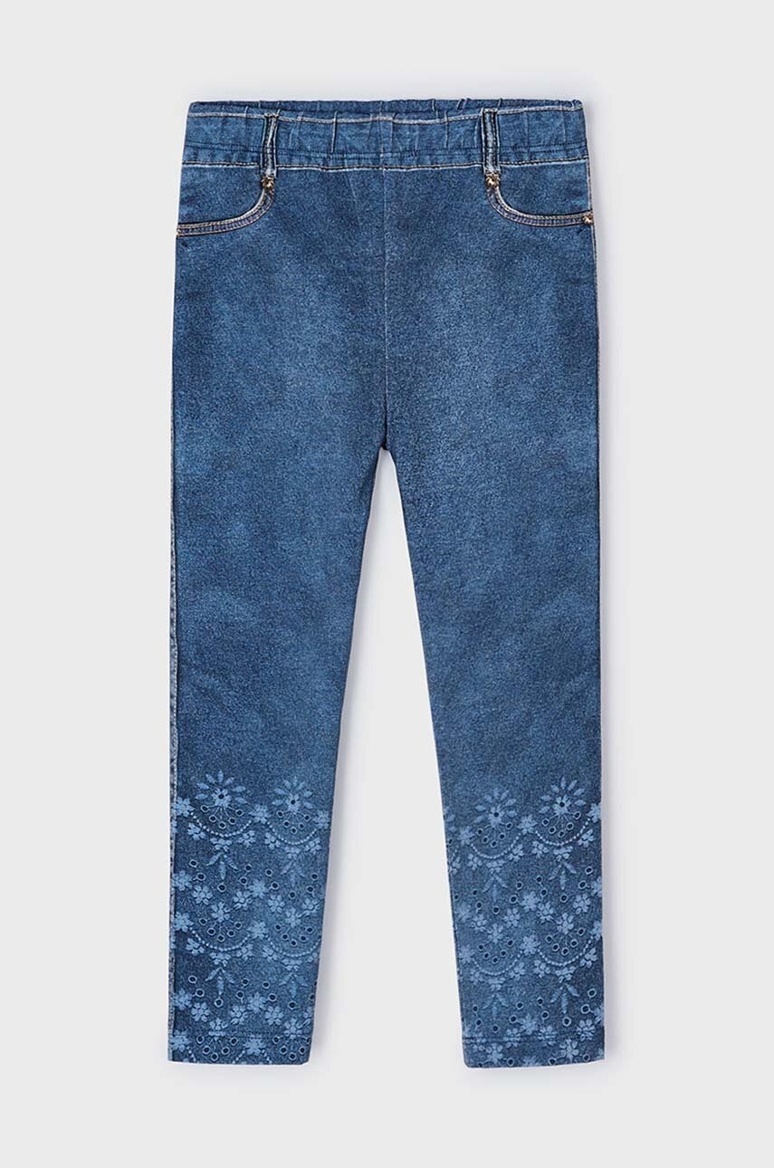 Детские леггинсы Mayoral с аппликацией