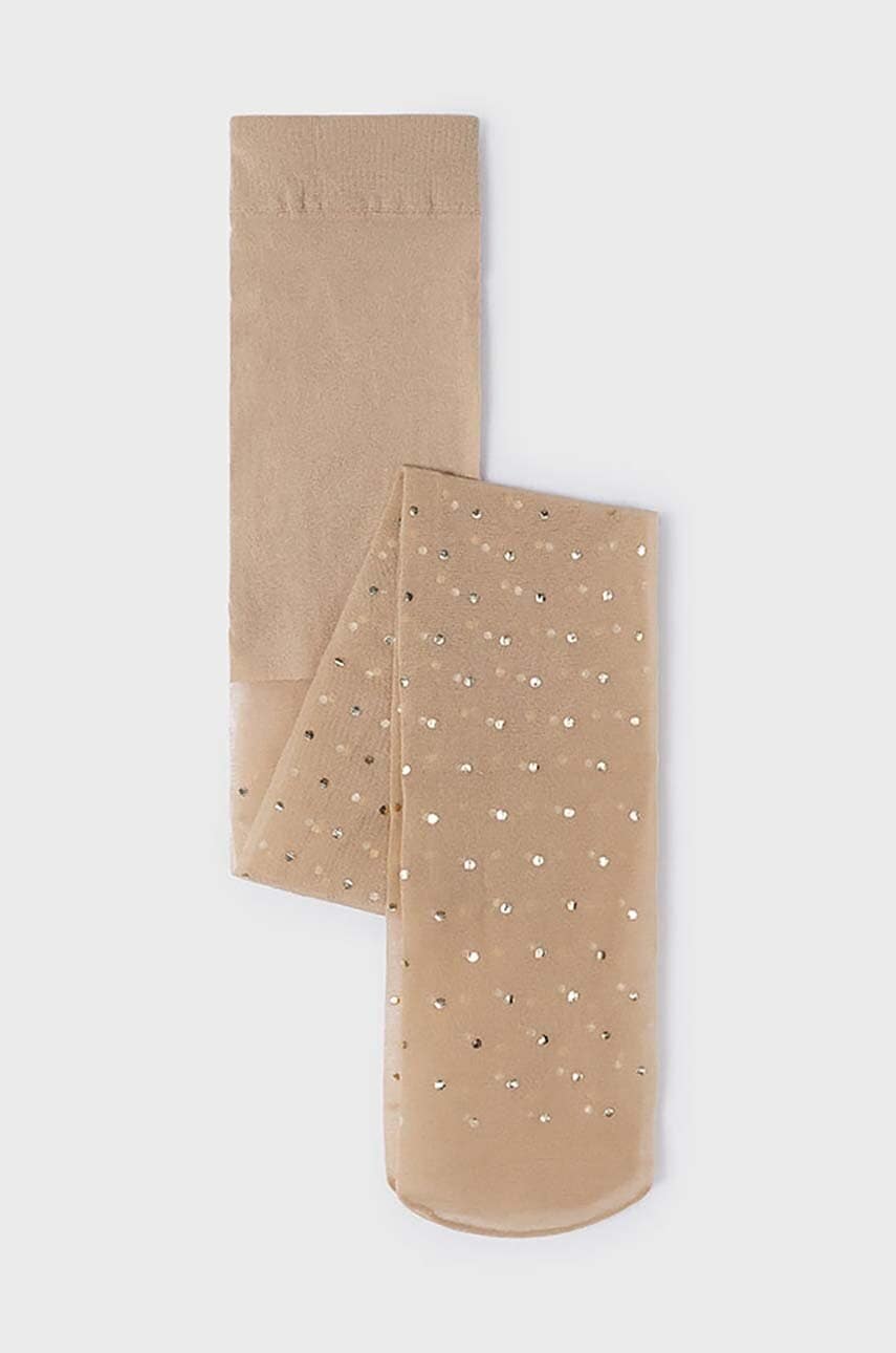 Детские колготки Mayoral цвет бежевый Детские колготки Mayoral цвет бежевый