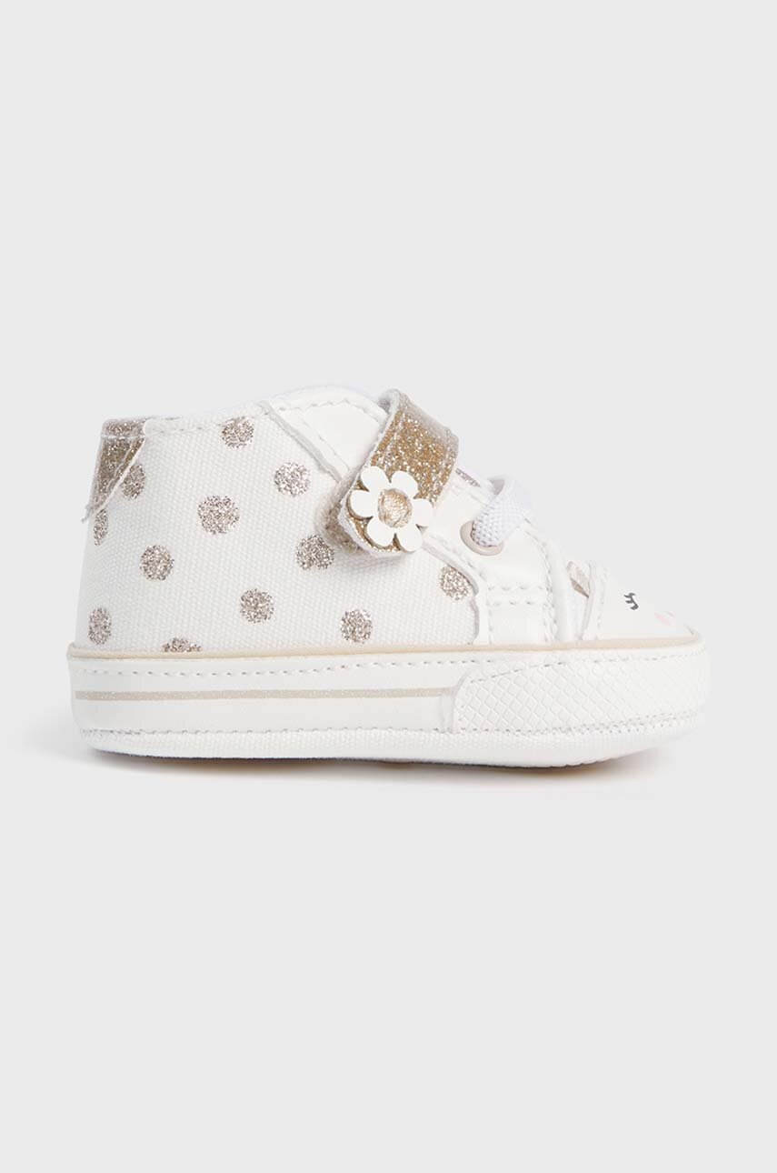 Mayoral Newborn pantofi pentru bebelusi culoarea bej