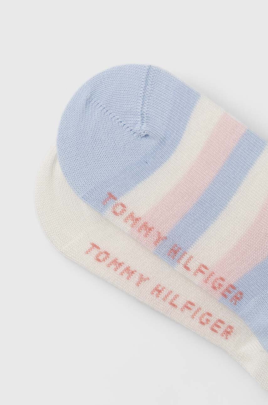 Дитячі шкарпетки Tommy Hilfiger 2-pack колір рожевий