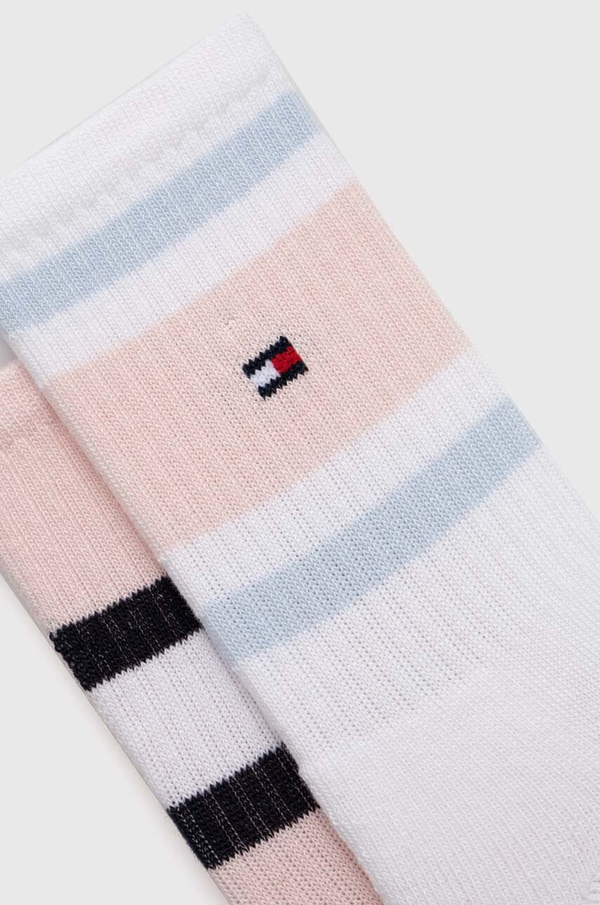 Дитячі шкарпетки Tommy Hilfiger 2-pack колір рожевий