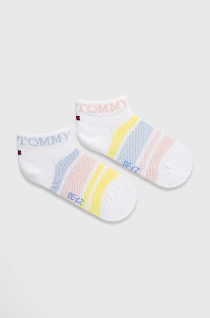

Детски чорапи Tommy Hilfiger (2 броя) в розово, Бял