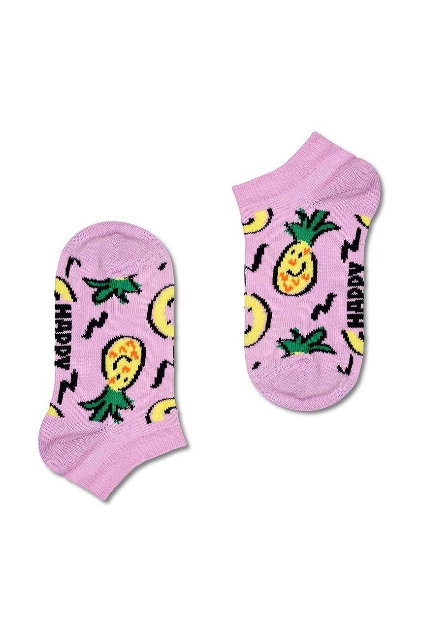 Детские носки Happy Socks Kids Fruits Low Socks 2 шт цвет розовый