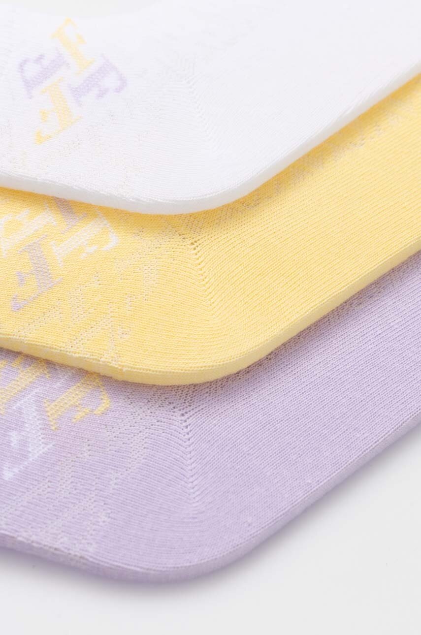 Детские носки Fila 3 шт цвет фиолетовый