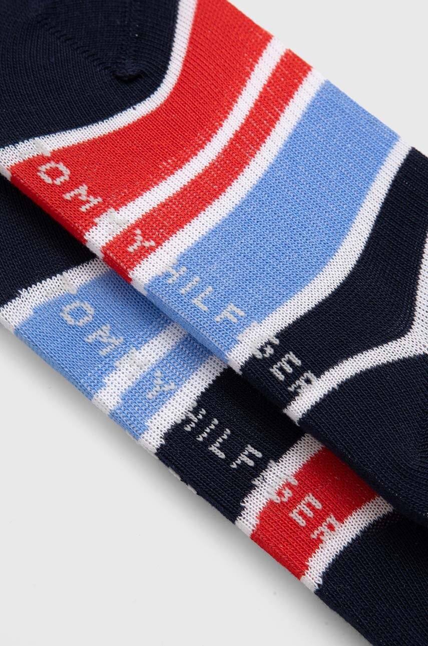 Дитячі шкарпетки Tommy Hilfiger 2-pack колір синій