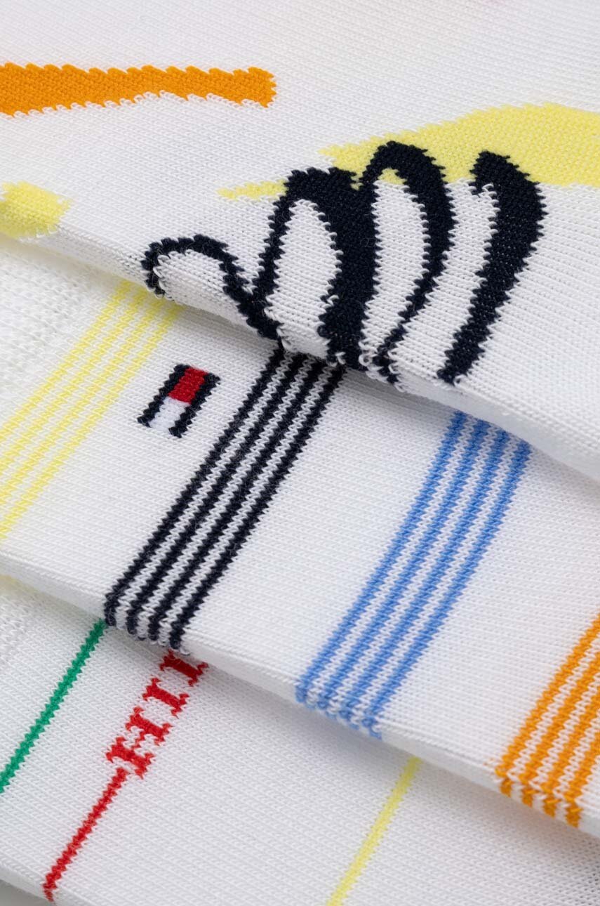 Детские носки Tommy Hilfiger 3 шт цвет белый