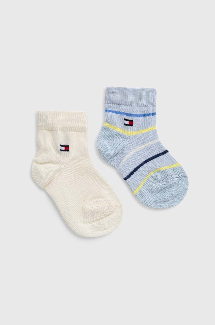 

Детски чорапи Tommy Hilfiger (2 броя) в синьо, Син