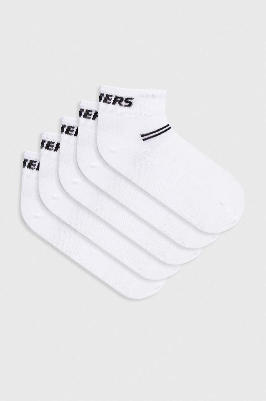 

Детски чорапи Skechers MESH VENTILATION (5 чифта) в бяло, Бял