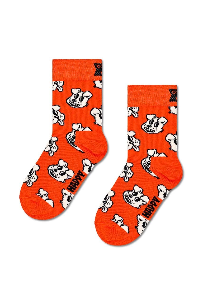 Детские носки Happy Socks Kids Dog Sock цвет оранжевый Детские носки Happy Socks Kids Dog Sock цвет оранжевый