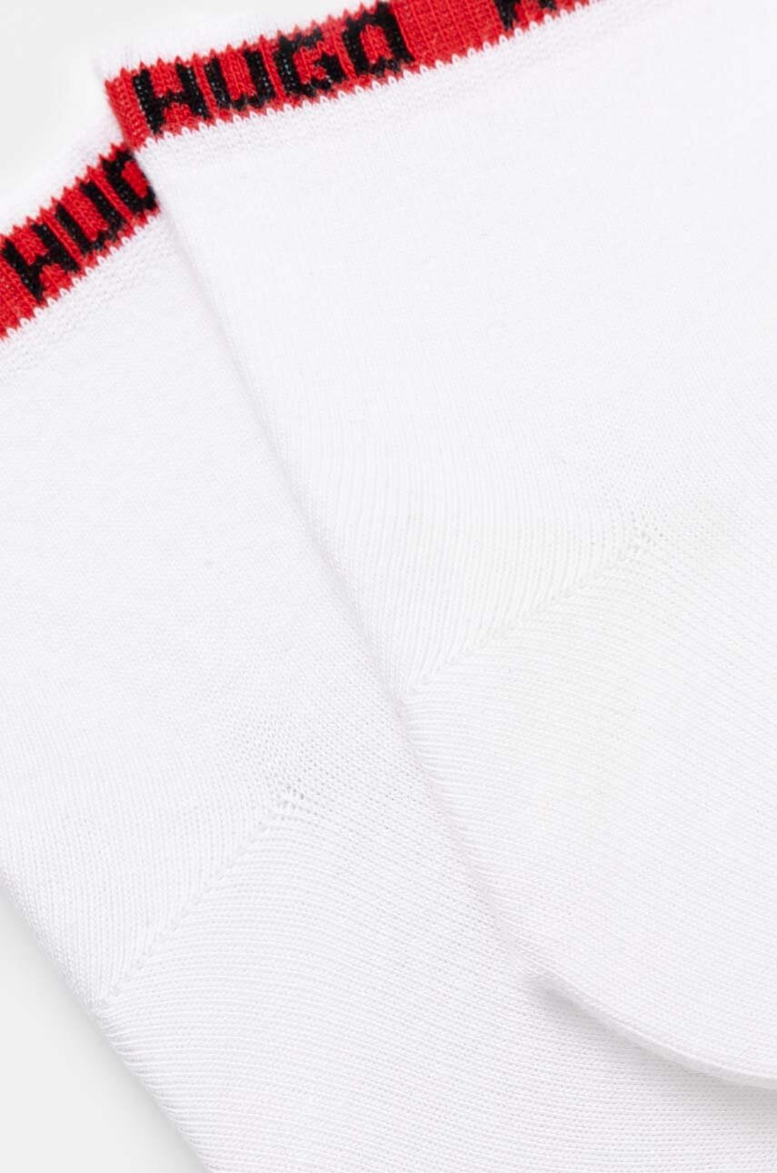 Κάλτσες HUGO 2-pack χρώμα: άσπρο φωτογραφία