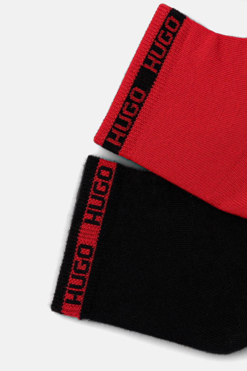 Носки HUGO 2 шт цвет чёрный 50516390 Носки HUGO 2 шт цвет чёрный 50516390