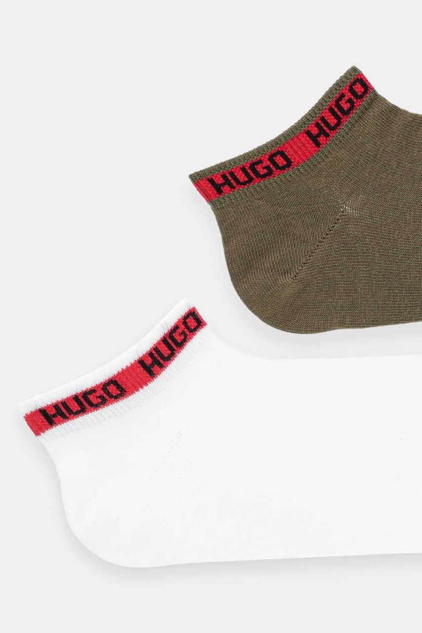 Носки HUGO 2 шт цвет зелёный 50516394 Носки HUGO 2 шт цвет зелёный 50516394