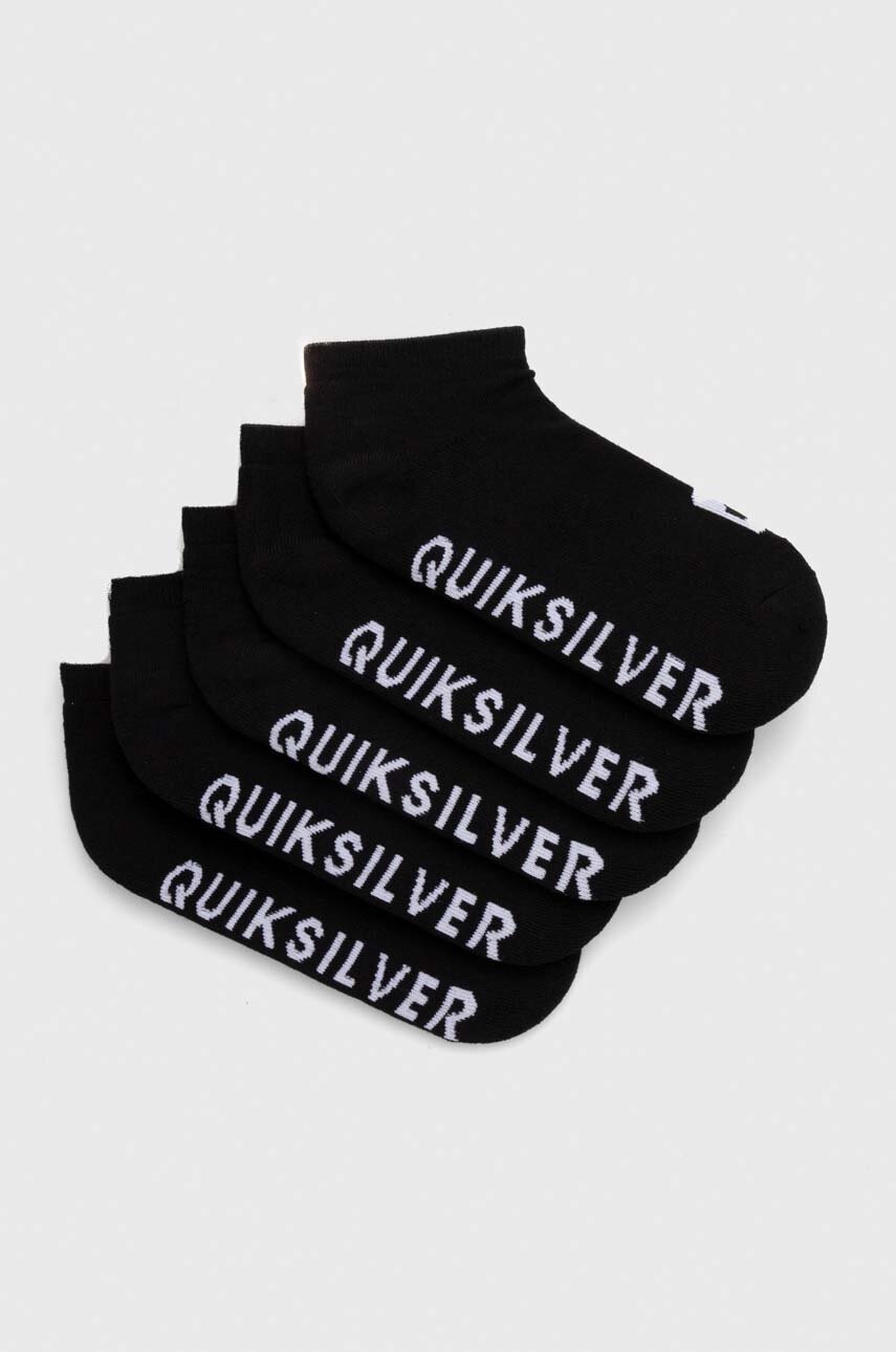 Quiksilver sosete 5-pack barbati, culoarea negru