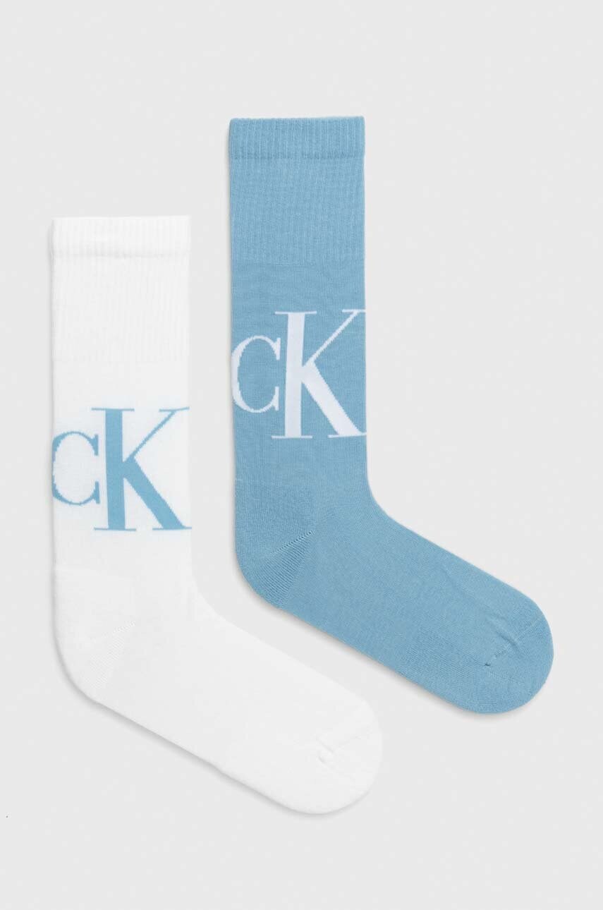 

Чорапи Calvin Klein Jeans (2 броя) в синьо 701226656, Син