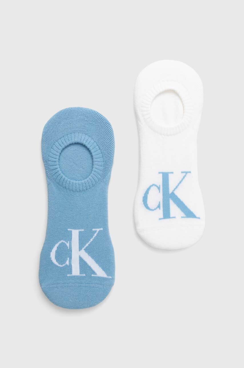

Чорапи Calvin Klein Jeans (2 броя) в синьо 701226661, Син