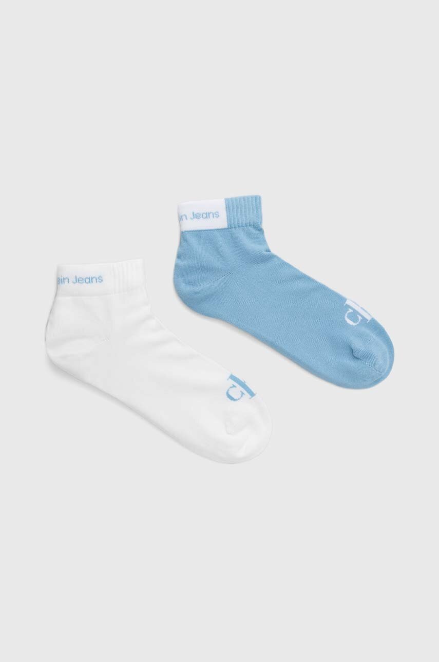 

Чорапи Calvin Klein Jeans (2 броя) в синьо 701227458, Син