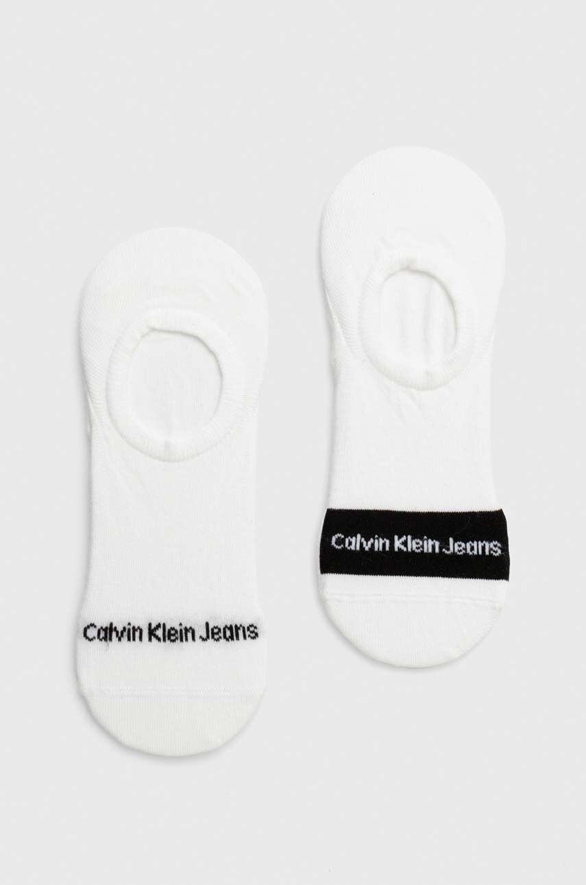 

Чорапи Calvin Klein Jeans (2 броя) в бяло 701227459, Бял