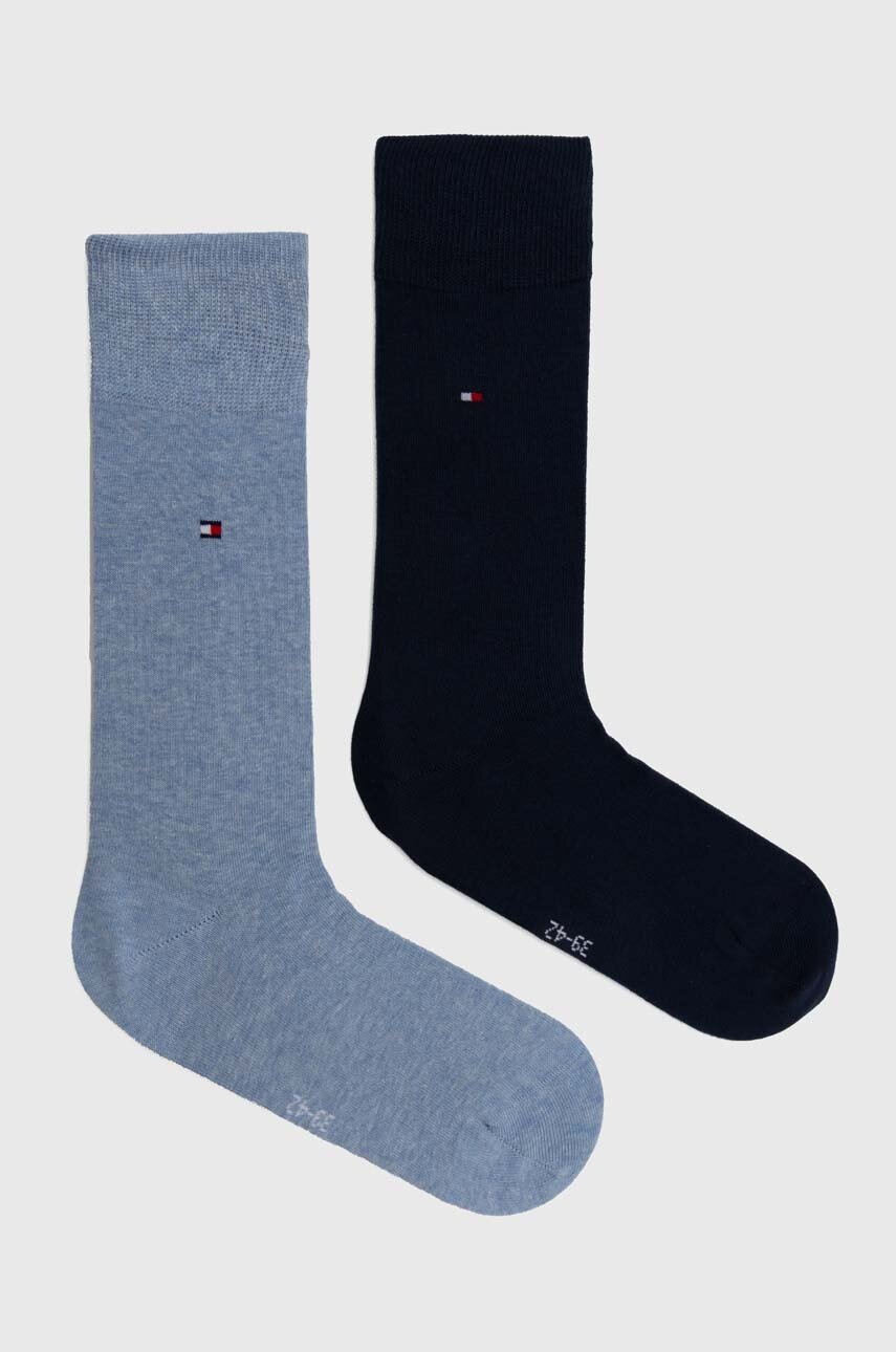 

Чорапи Tommy Hilfiger (2 чифта) в синьо 371111129, Син
