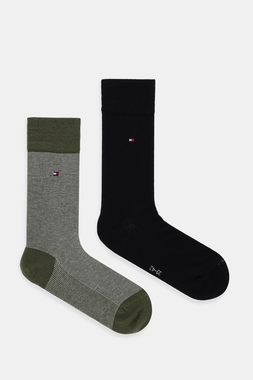 

Чорапи Tommy Hilfiger (2 чифта) 701226104, Зелен
