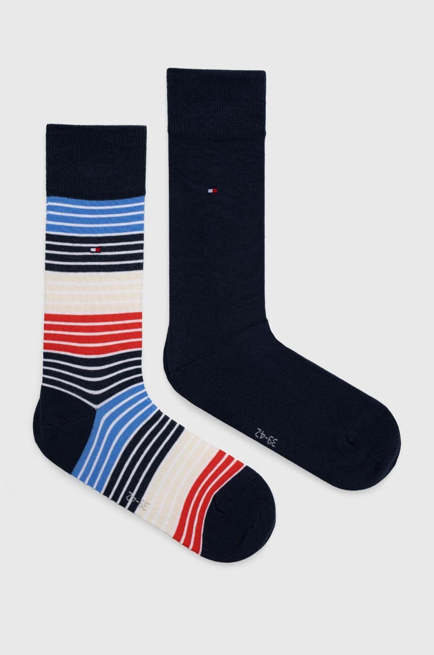 

Чорапи Tommy Hilfiger (2 броя) в тъмносиньо 701227286, Тъмносин