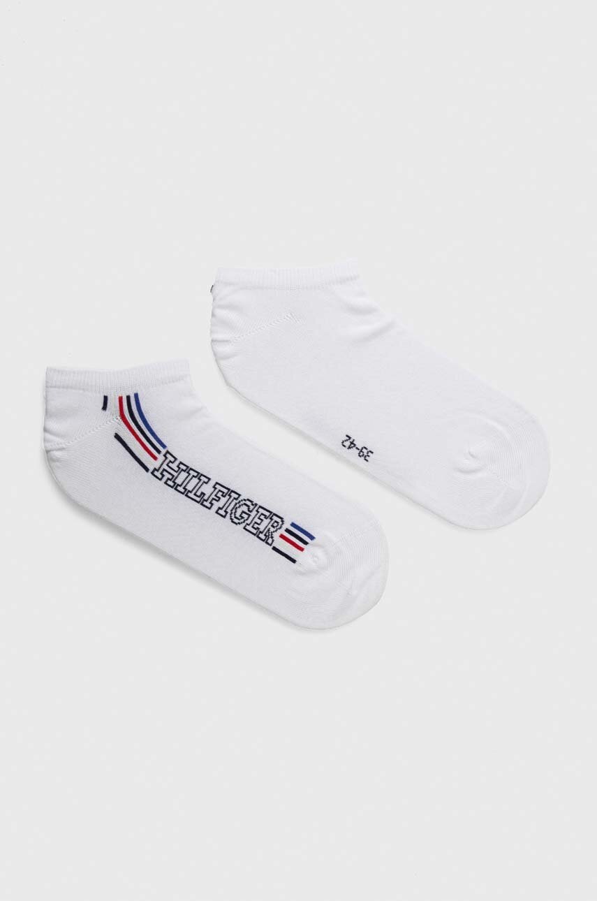 

Чорапи Tommy Hilfiger (2 броя) в бяло 701227293, Бял