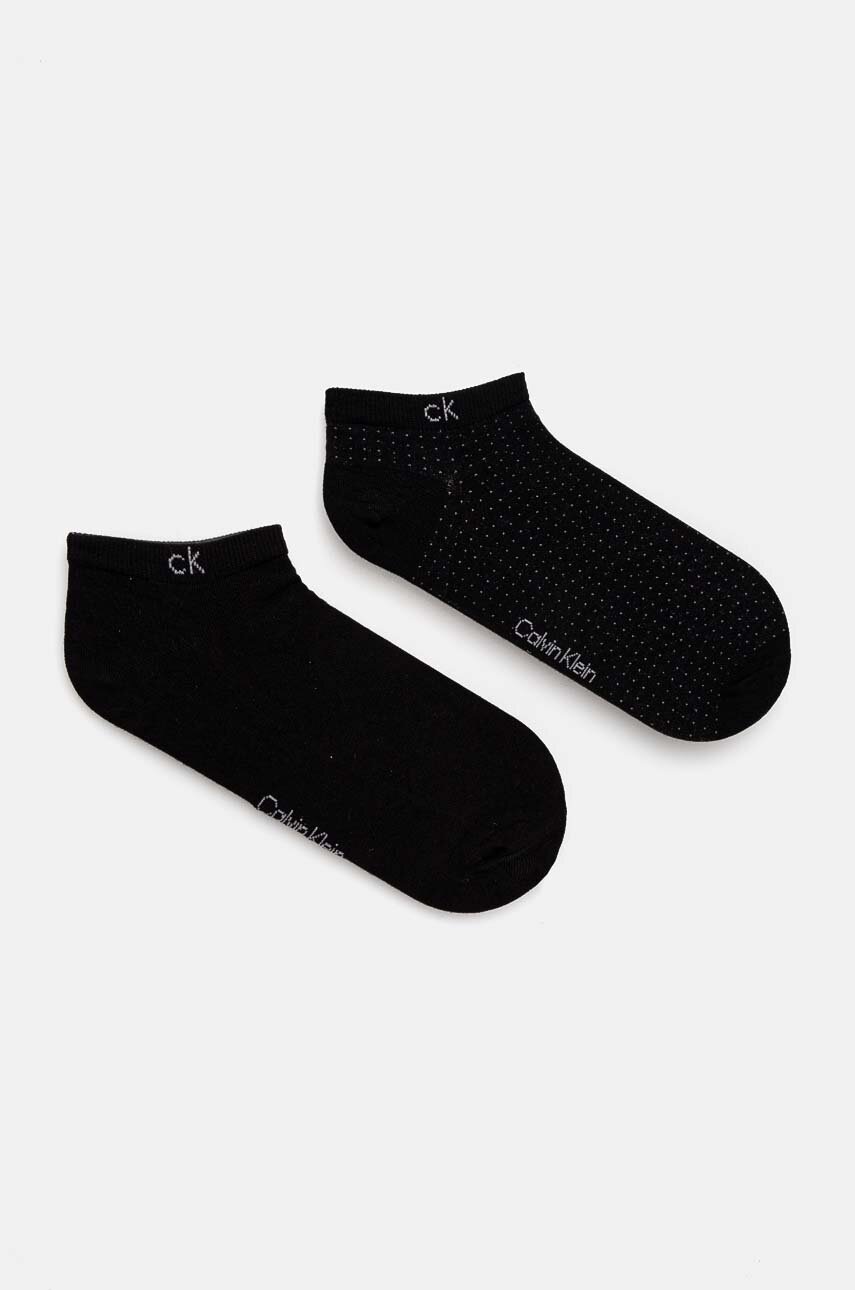 

Чорапи Calvin Klein (2 броя) в черно 701229435, Черен