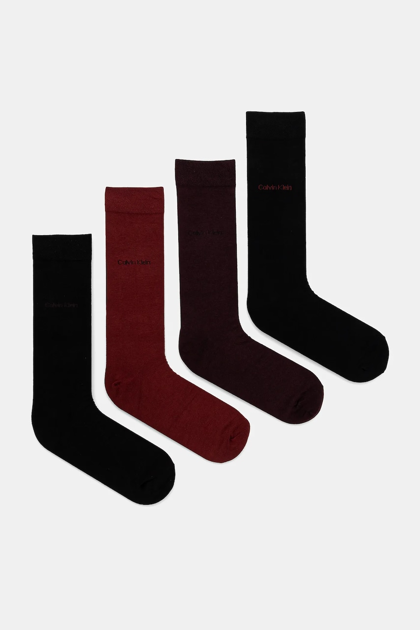 Levně Ponožky Calvin Klein 4-pack pánské, 701229429