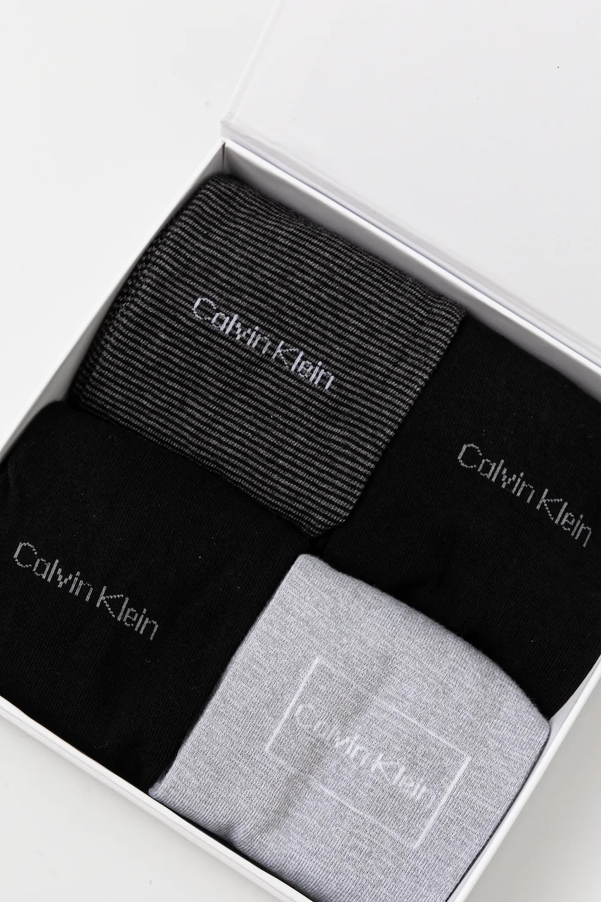 Носки Calvin Klein 4 шт мужские цвет чёрный 701229430 Носки Calvin Klein 4 шт мужские цвет чёрный 701229430