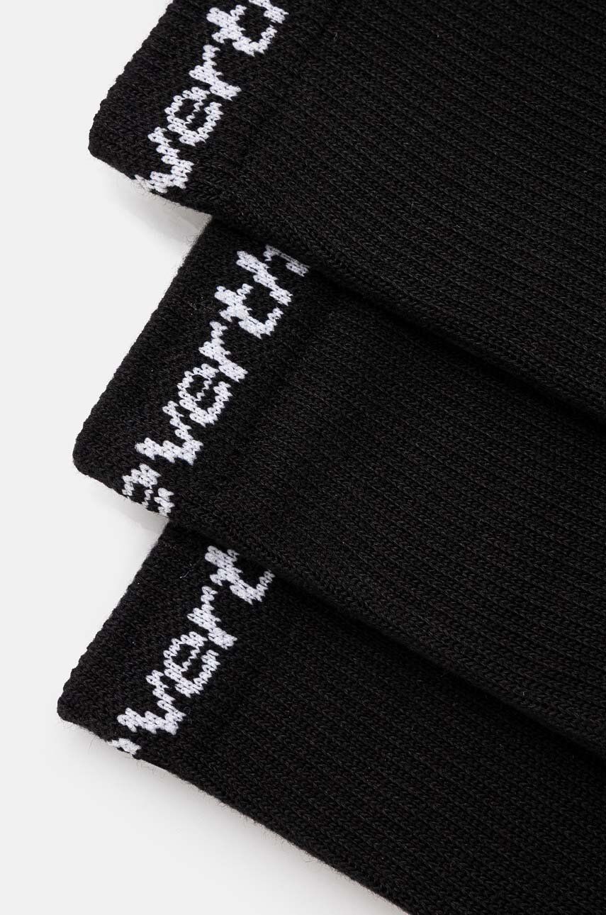 Čarape Thisisneverthat SP-Logo Socks 3-Pack Za Muškarce, Boja: Crna, TN241WUNSO01