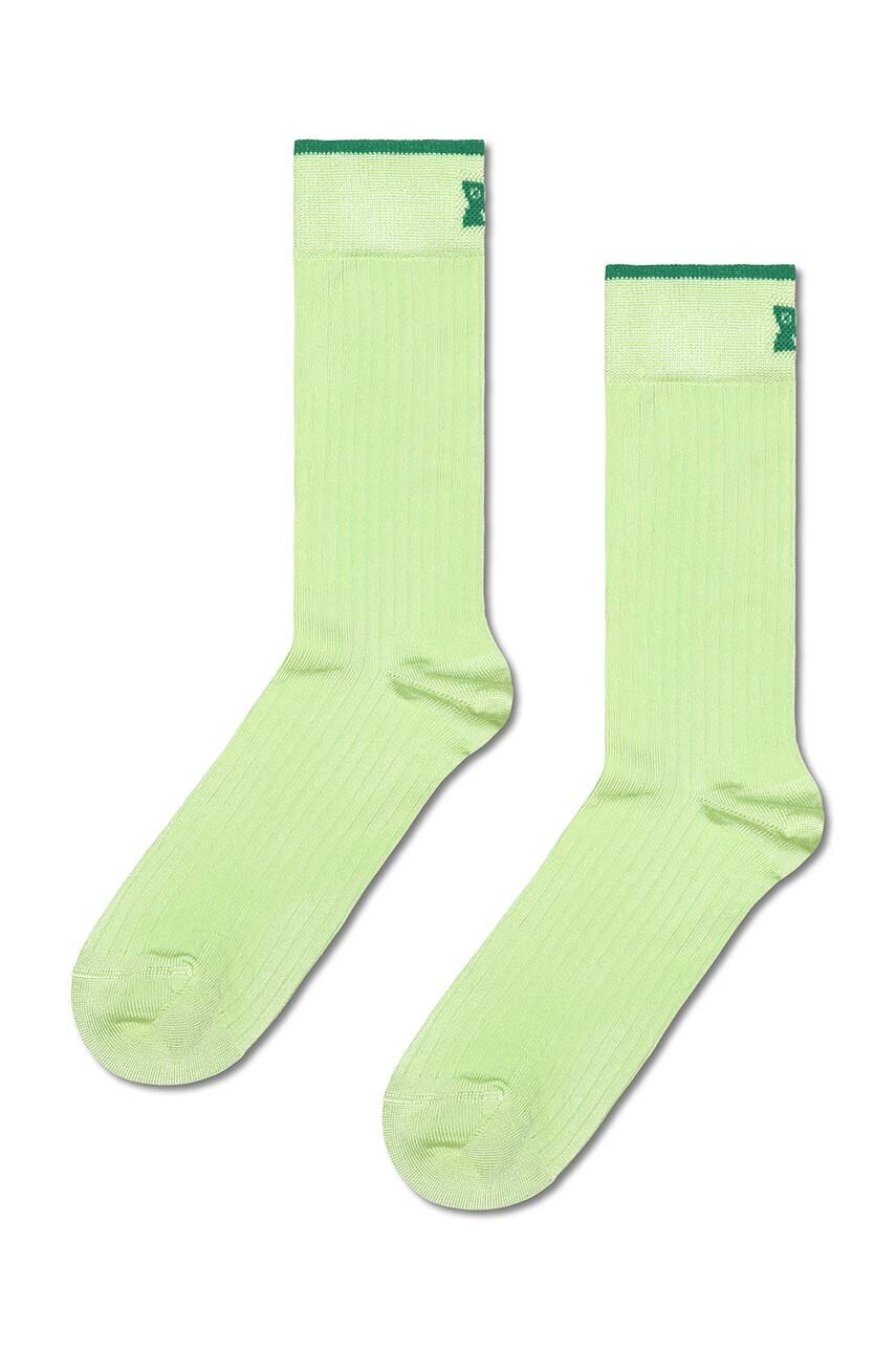 

Чорапи Happy Socks Slinky в зелено, Зелен