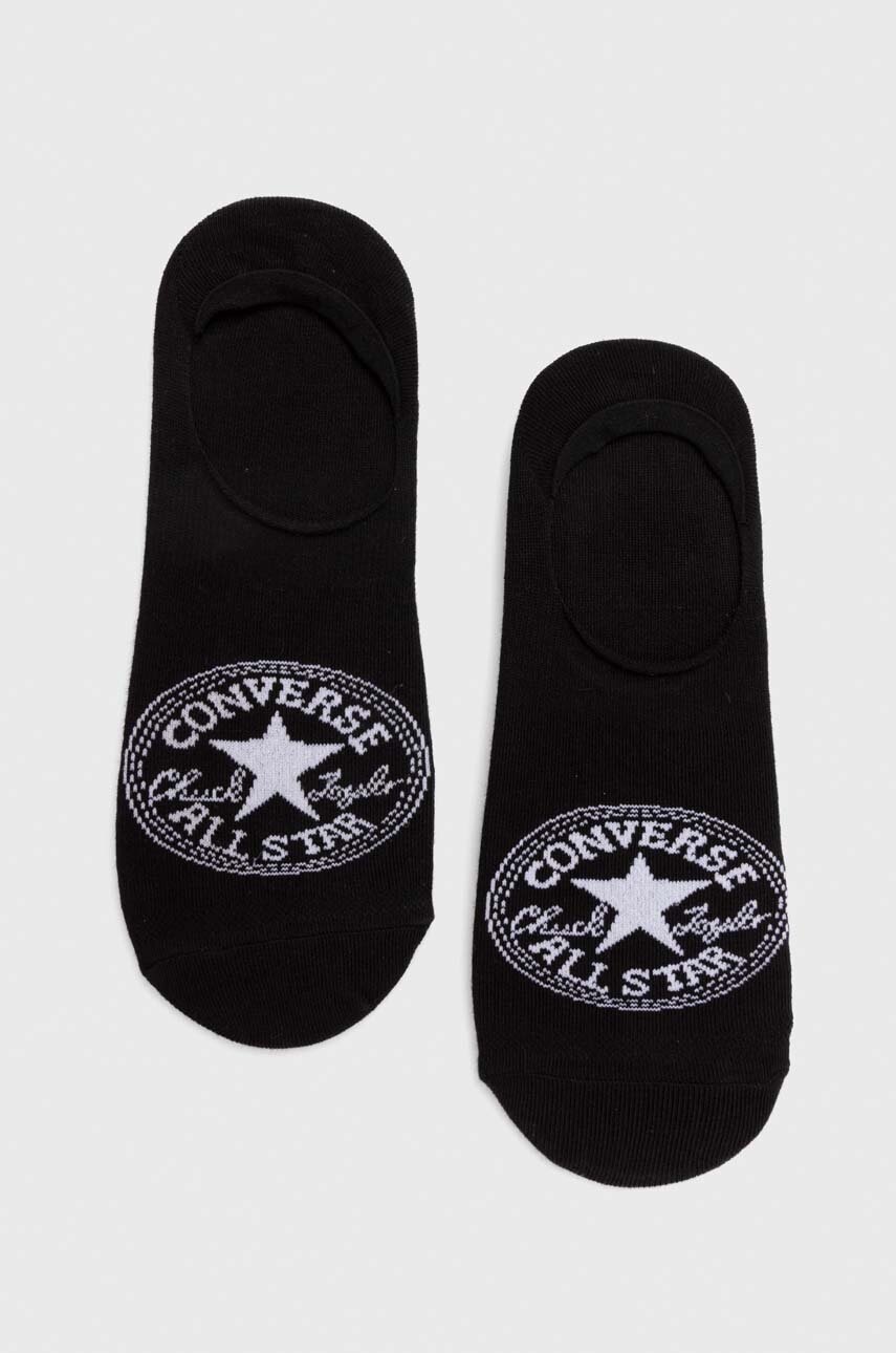 

Чорапи Converse (2 броя) в черно, Черен
