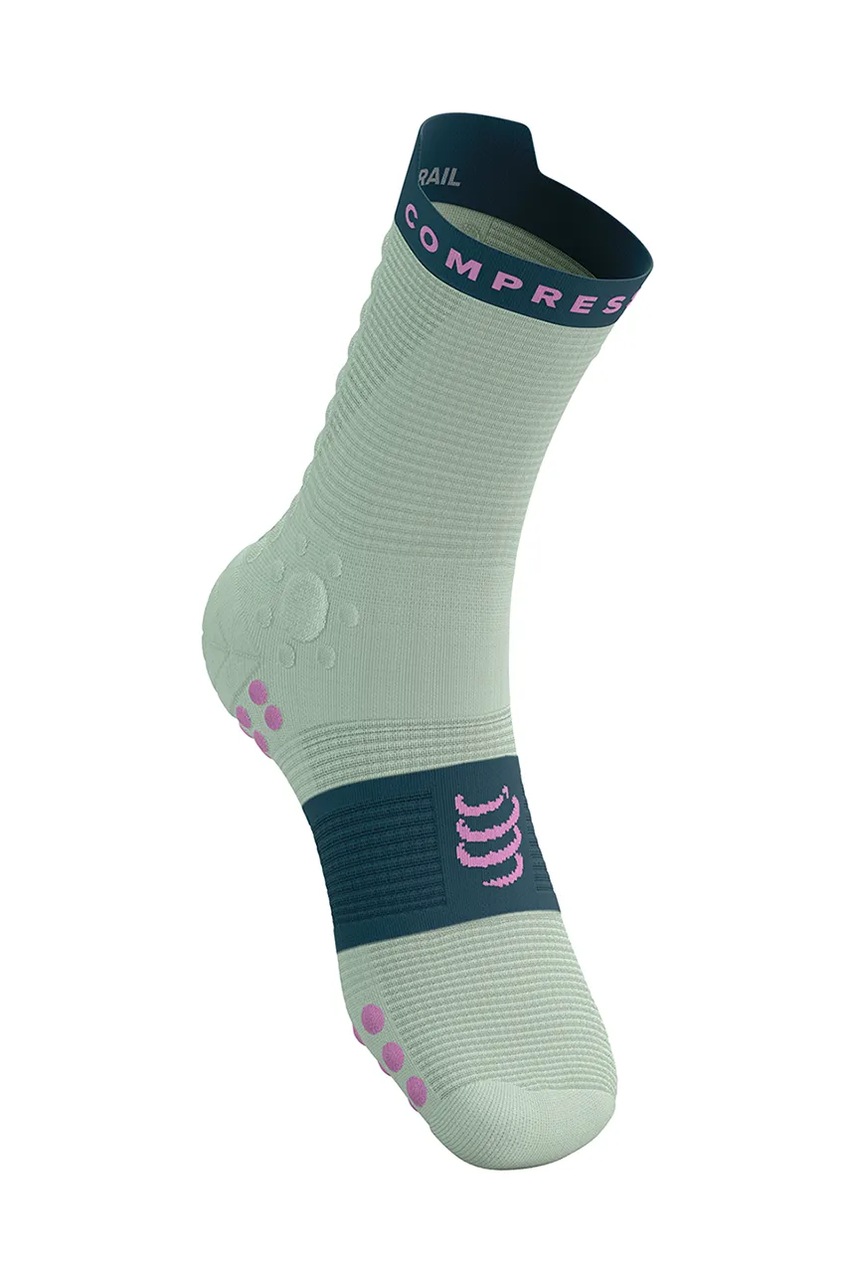 Носки Compressport Pro Racing Socks v4.0 Trail цвет фиолетовый XU00048B