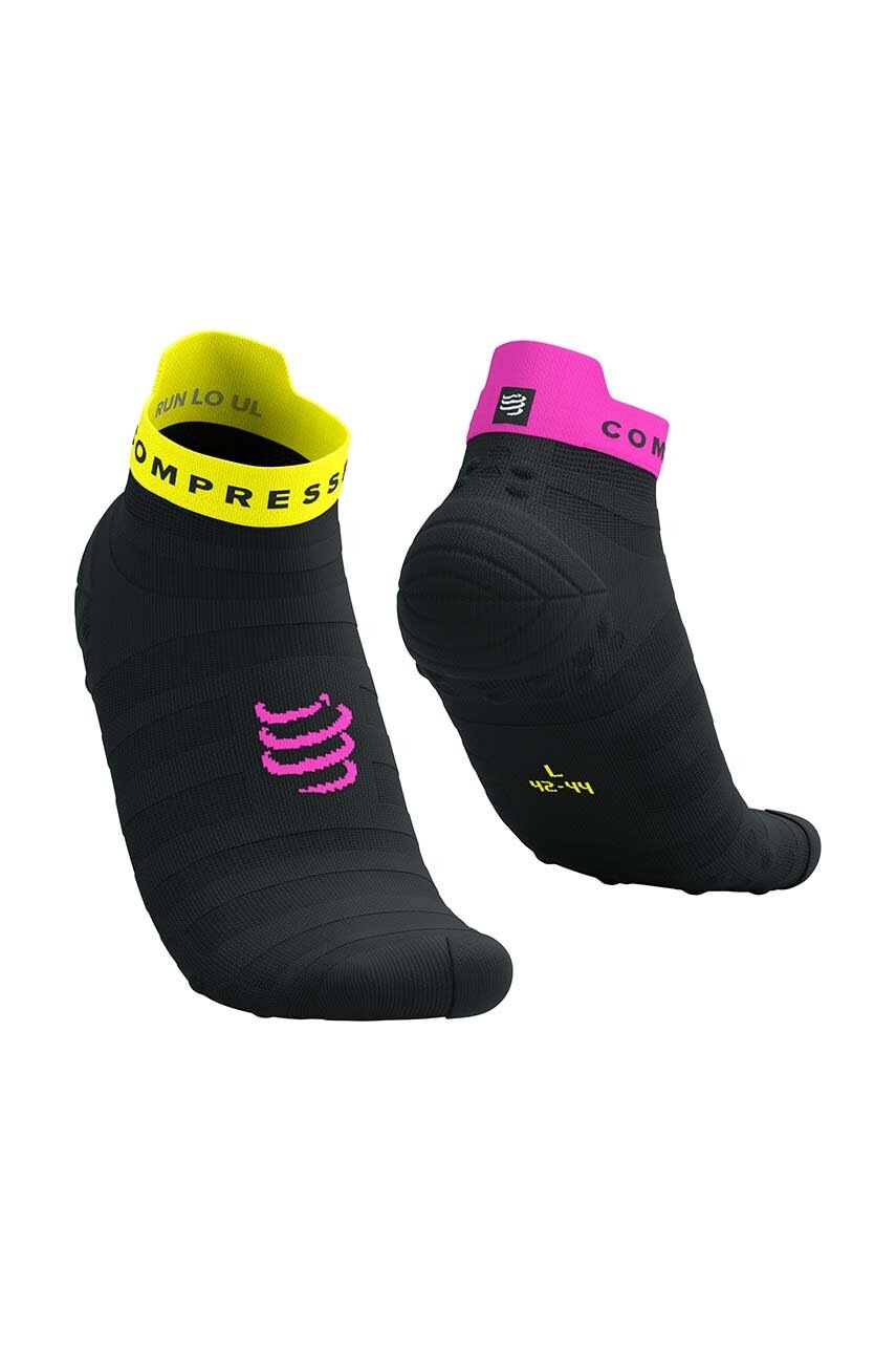 

Чорапи Compressport Pro Racing Socks v4.0 Ultralight Run Low XU00051B, Черен