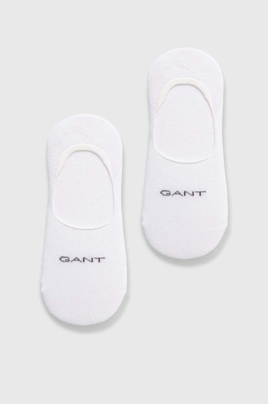 Gant sosete 2-pack culoarea alb, 9960257