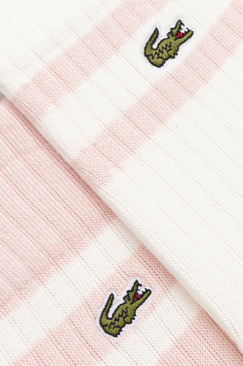 Носки Lacoste 2 шт цвет зелёный RA6842