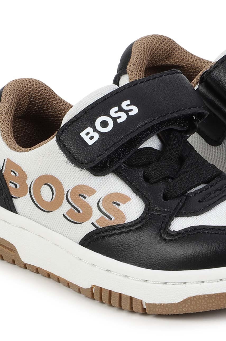Детские кроссовки BOSS цвет чёрный