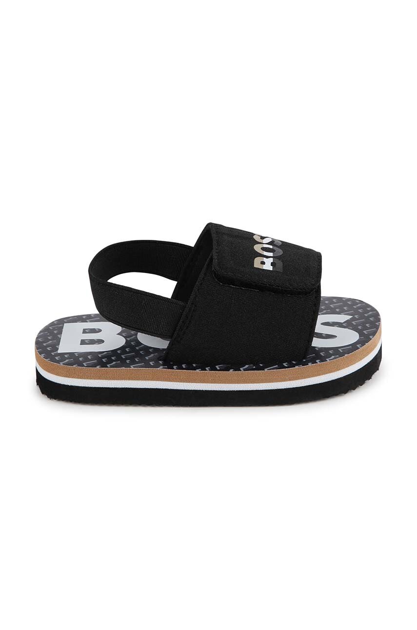 Дитячі сандалі BOSS колір чорний
