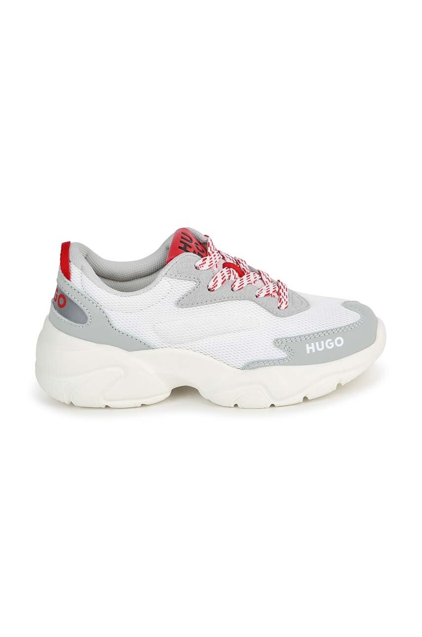 Детские кроссовки HUGO цвет белый