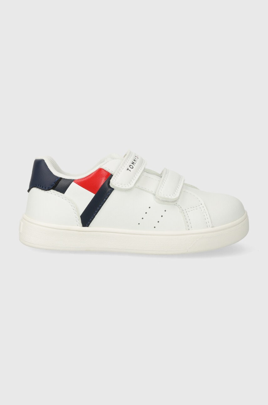 

Детски маратонки Tommy Hilfiger в бяло, Бял