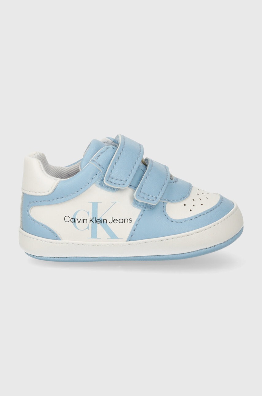 

Бебешки обувки Calvin Klein Jeans в синьо, Син
