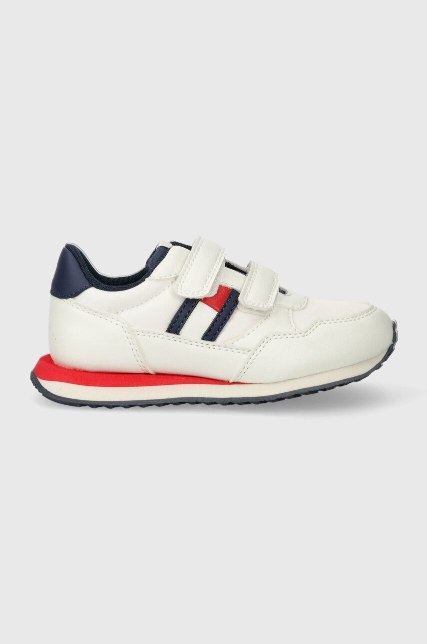 

Детски маратонки Tommy Hilfiger в бяло, Бял