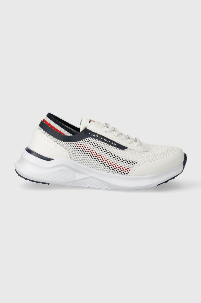 

Детски маратонки Tommy Hilfiger в бяло, Бял