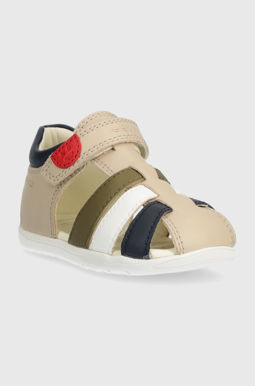 Детские сандалии Geox SANDAL MACCHIA цвет бежевый
