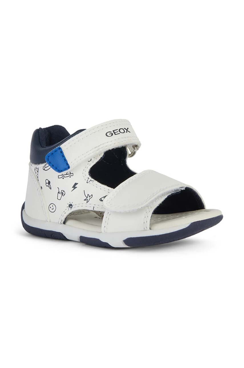 Дитячі сандалі Geox SANDAL TAPUZ колір білий Дитячі сандалі Geox SANDAL TAPUZ колір білий