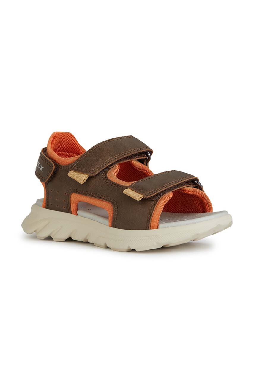 Дитячі сандалі Geox SANDAL AIRADYUM колір коричневий